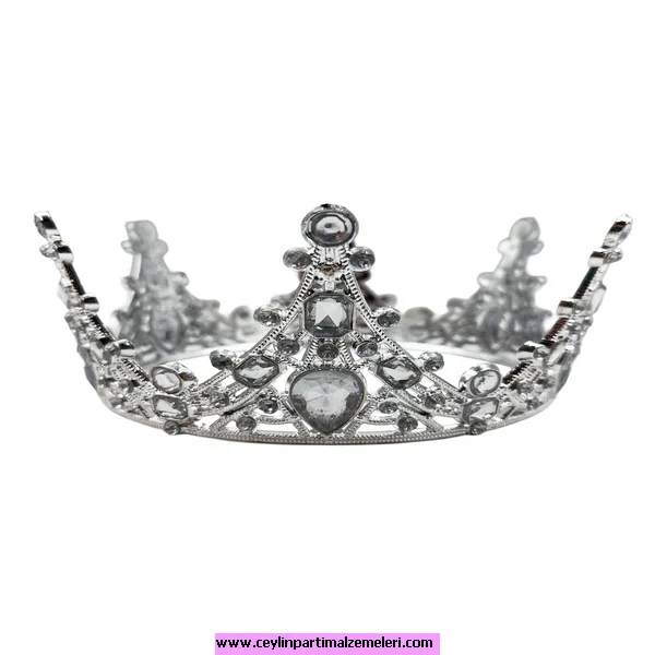 Gümüş Tam Tur Taç